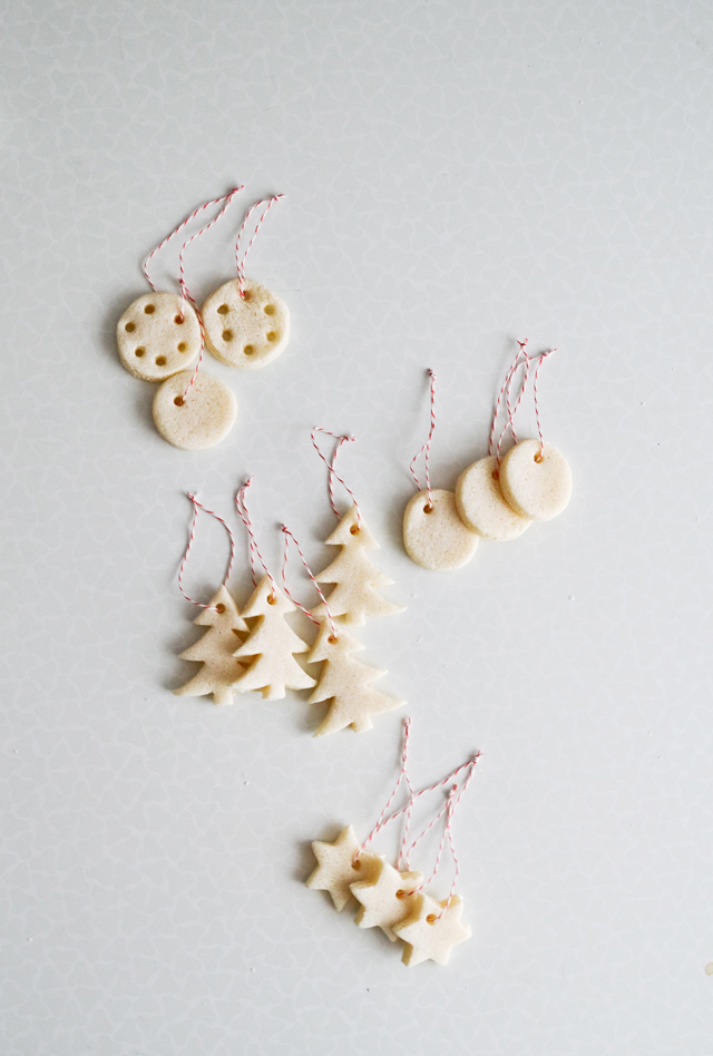 Decorating Homemade Clay & Salt Dough Christmas Ornaments - A