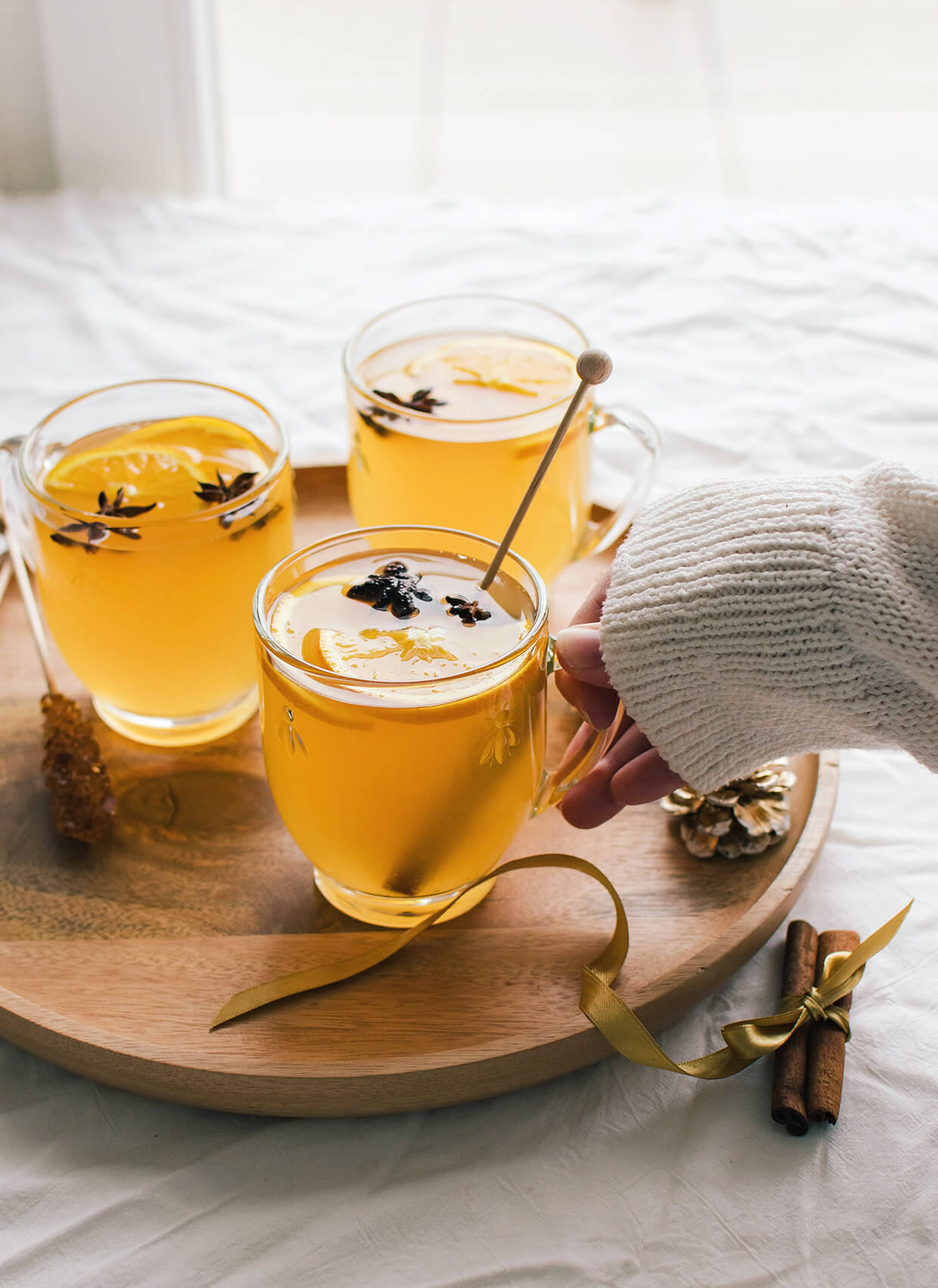warm wine cocktail 