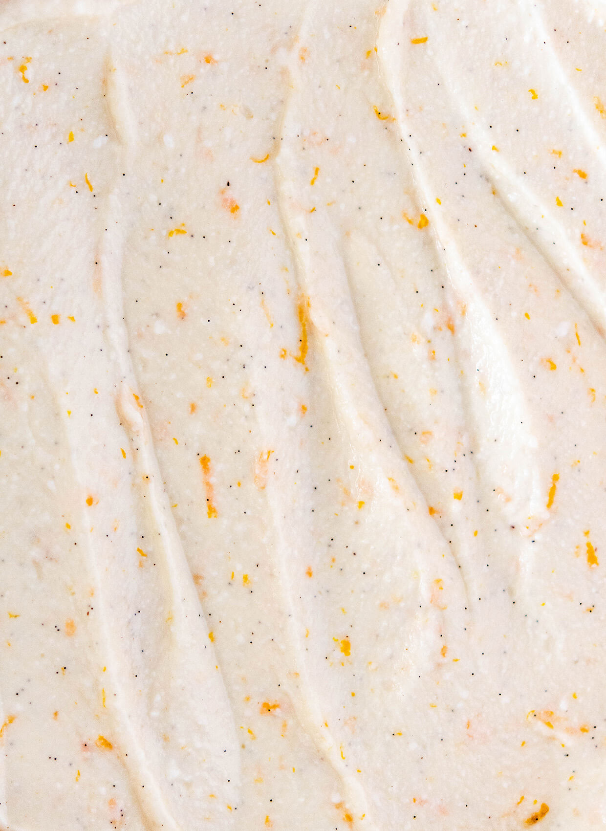 whipped ricotta with orange zest