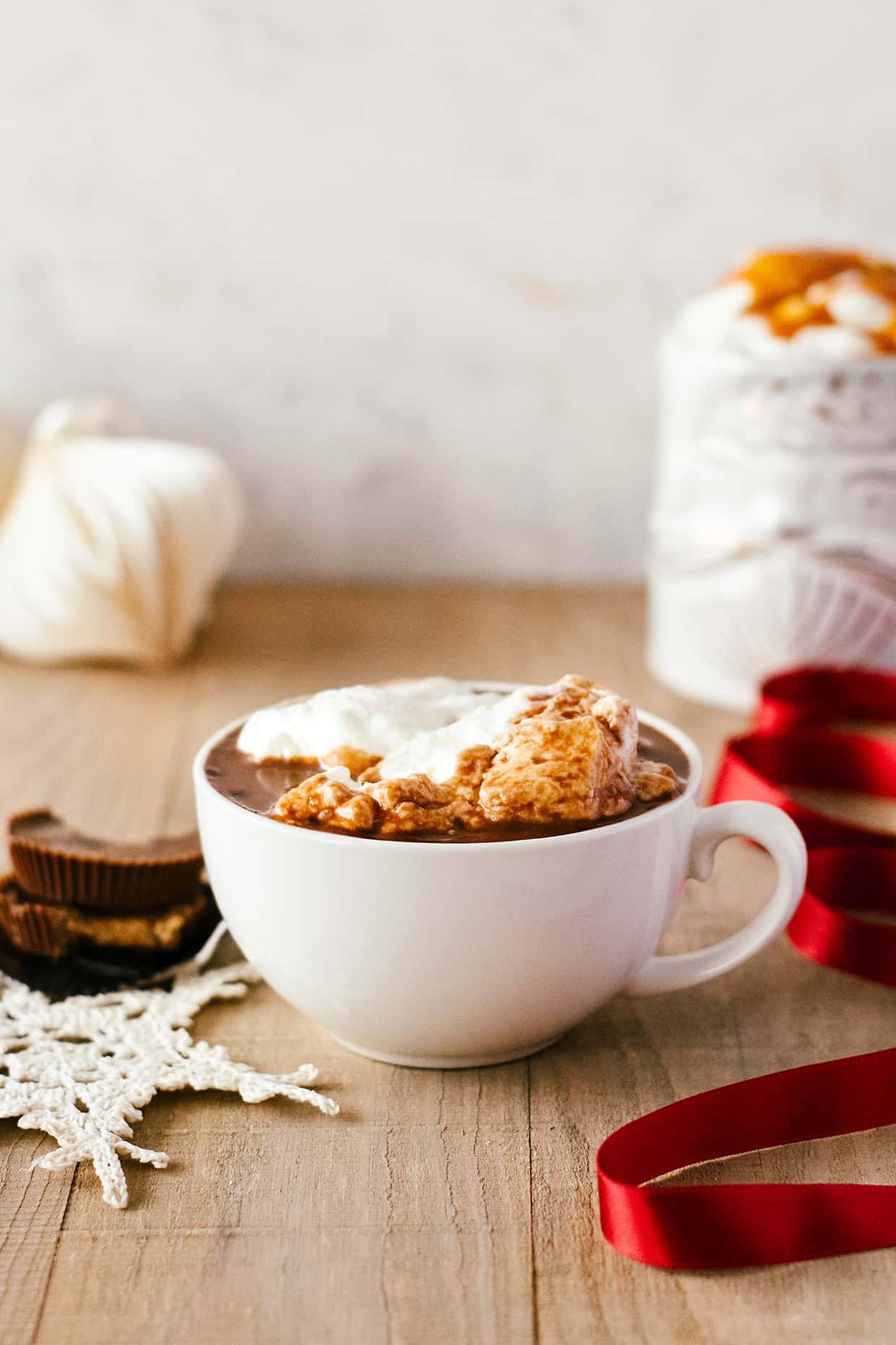 peanut butter cup hot chocolate