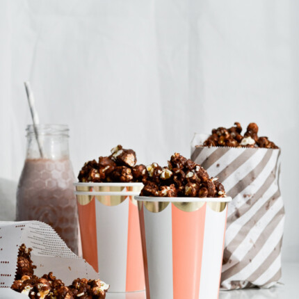 coconut chocolate popcorn