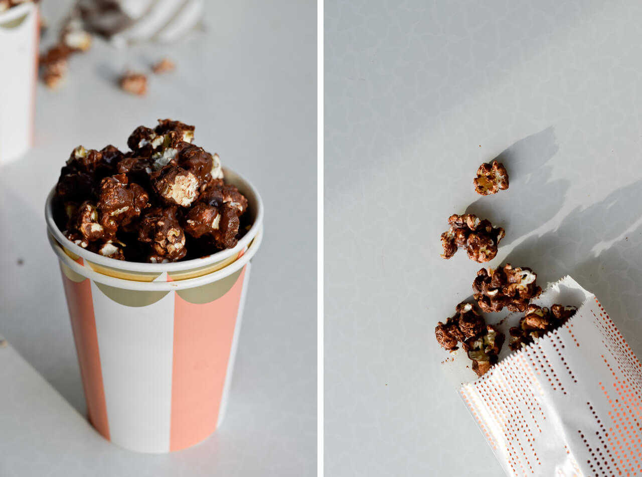 coconut chocolate popcorn
