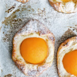 peach ricotta pastries