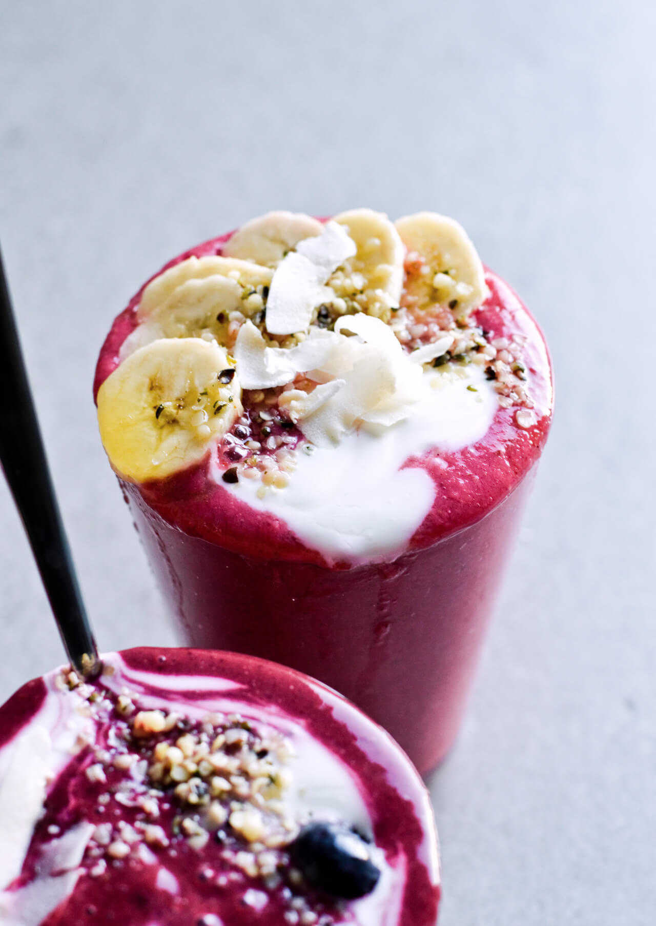 Avocado citrus berry beet smoothie - 3 recipes - aren't just pretty but are really healthy too! Purify and detox your body and start the day the vibrant way. Great breakfast or snack option. | @mitzyathome sugarsalted.com