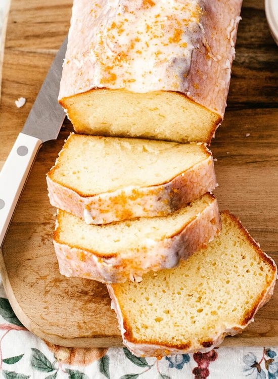 recipe for citrus yogurt loaf cake