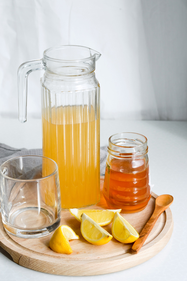 ingredients for homemade tea