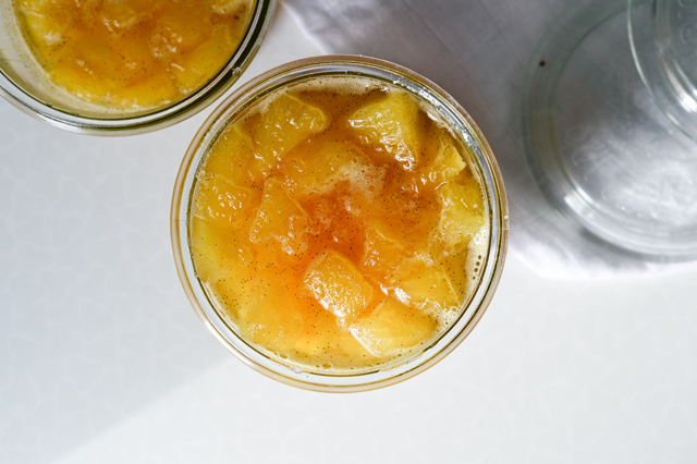 Vanilla pineapple preserves are a tropical paradise in a jar. So easy to make, great to use on ice cream, in cakes, pancakes, and so much more.