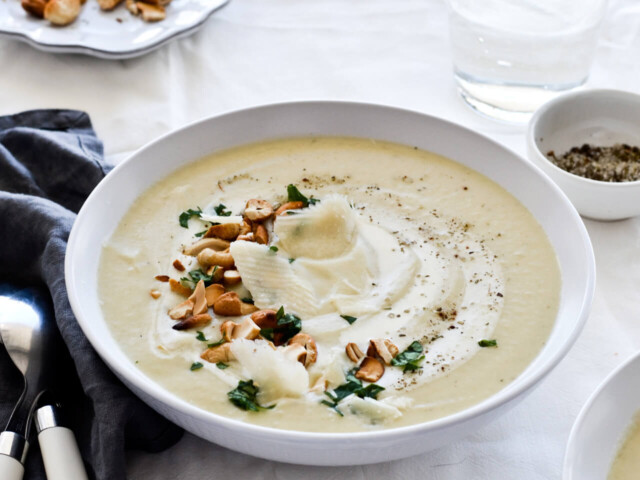 quick creamy cauliflower soup