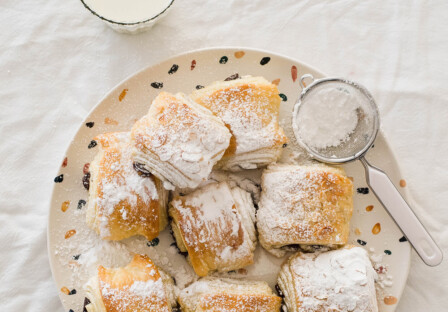 recipe for quick easy pain au chocolat chocolate croissants - homemade