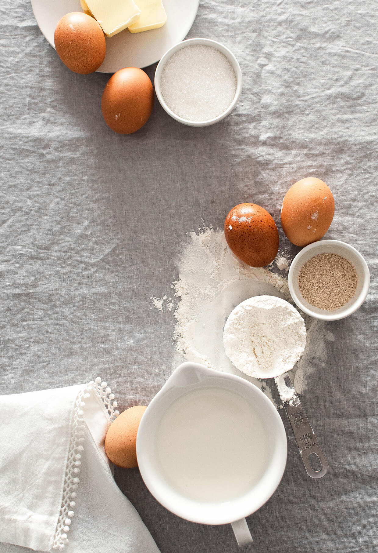 ingredients for doughnuts - learn how to make the best fluffy doughnuts!