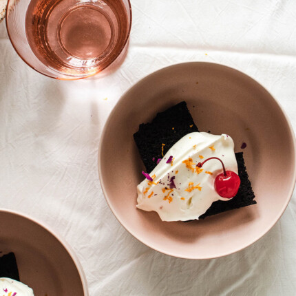 one chocolate cake - three ways to serve, learn how to transform one chocolate stout cake into something new each time you make it.