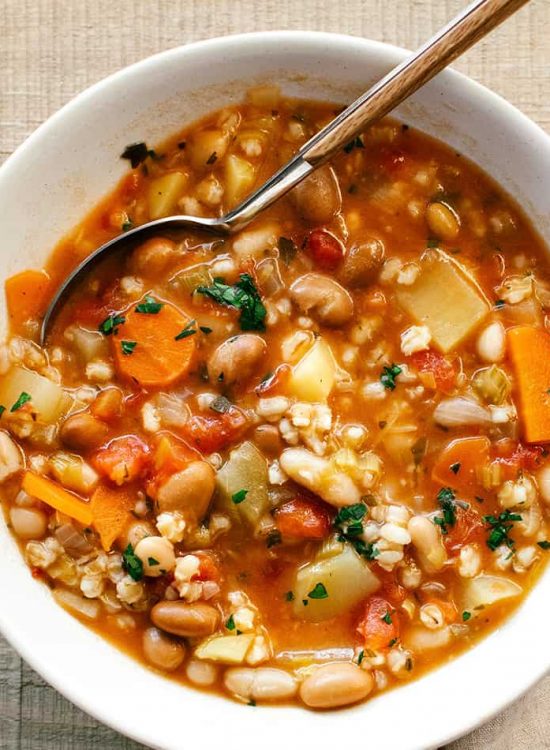 hearty vegetable barley soup