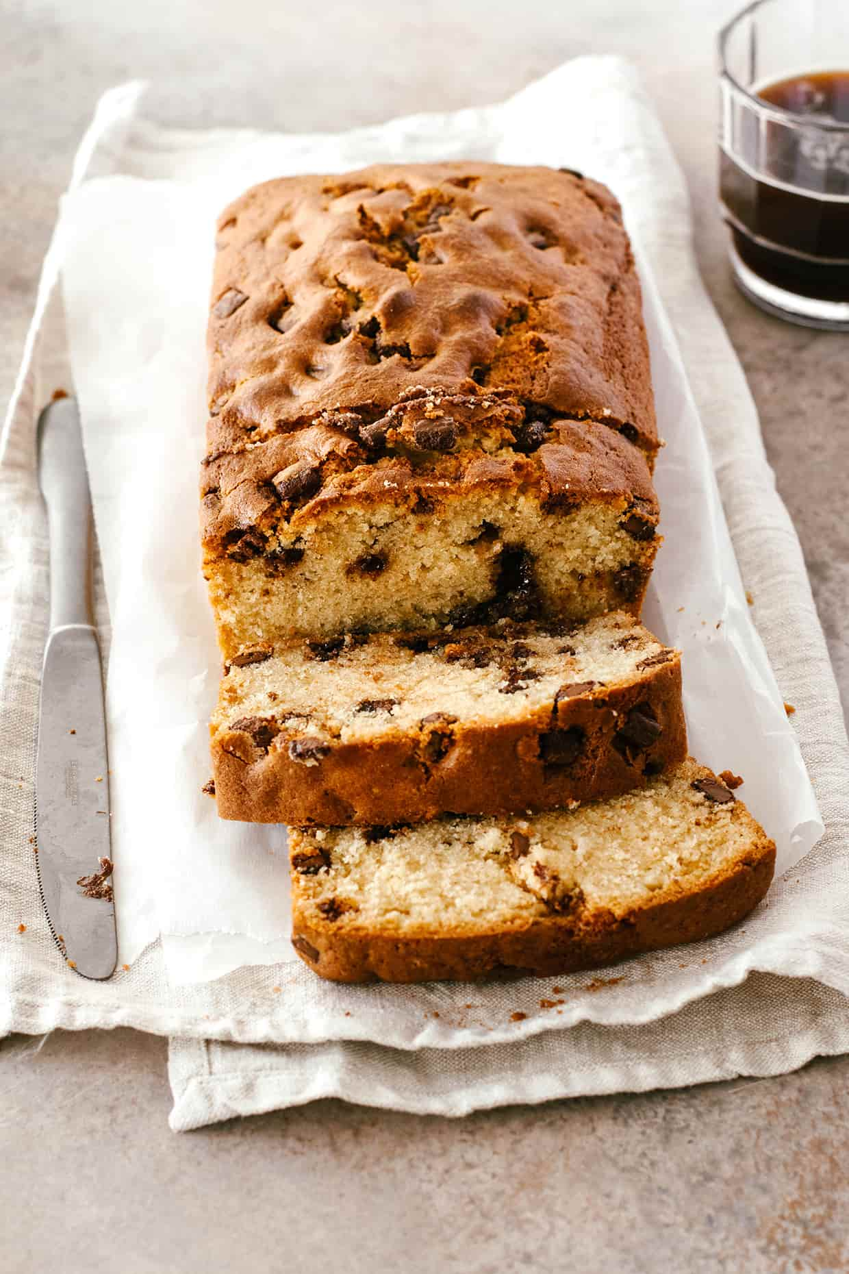 chocolate chip loaf cake