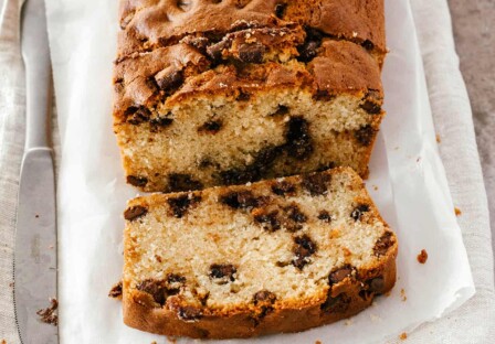 chocolate chip loaf cake