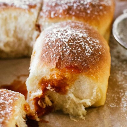 slovenian jam filled rolls