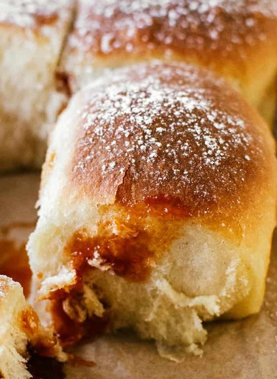 slovenian jam filled rolls