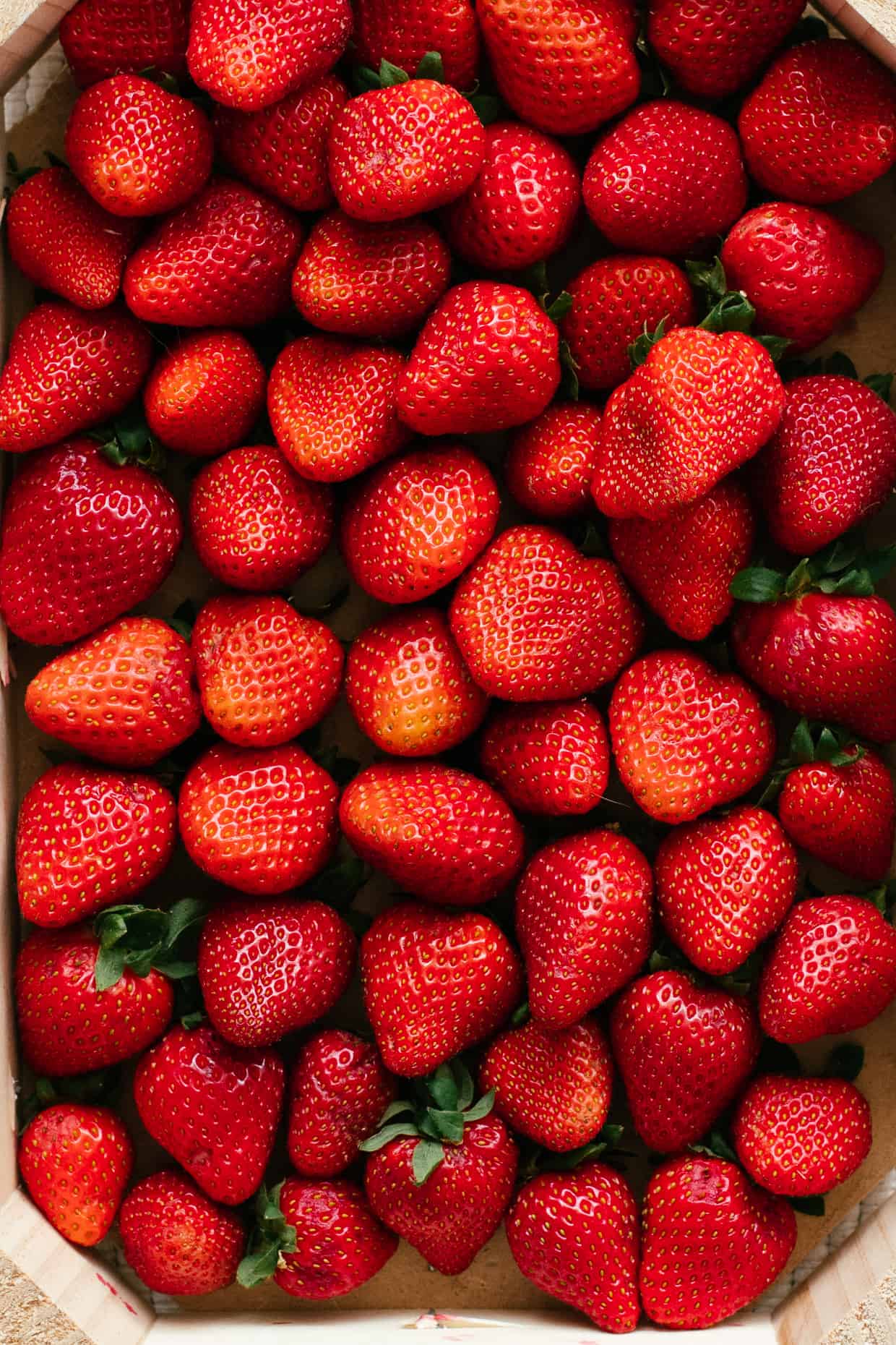 fresh strawberries