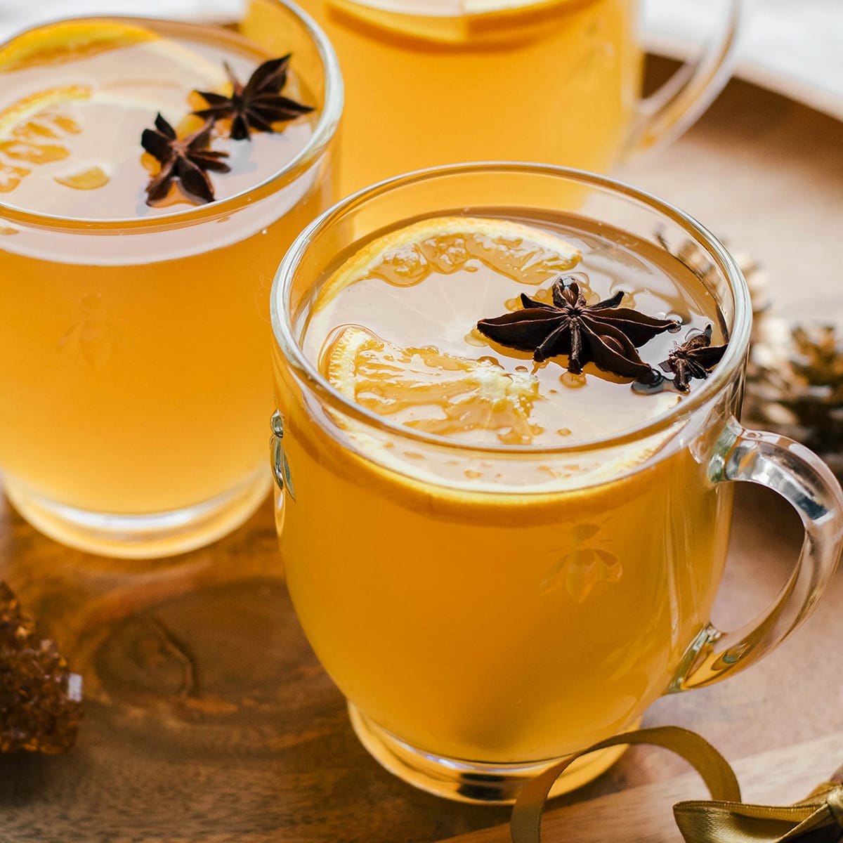 Mulled white wine