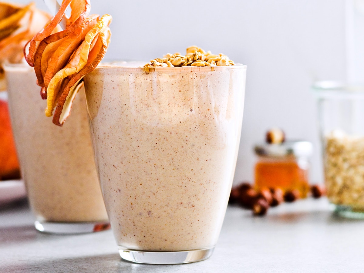 oatmeal apple smoothie