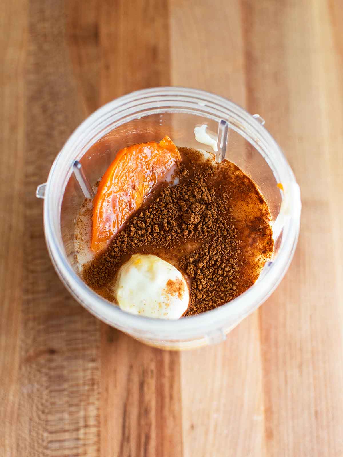 sweet potato in smoothie