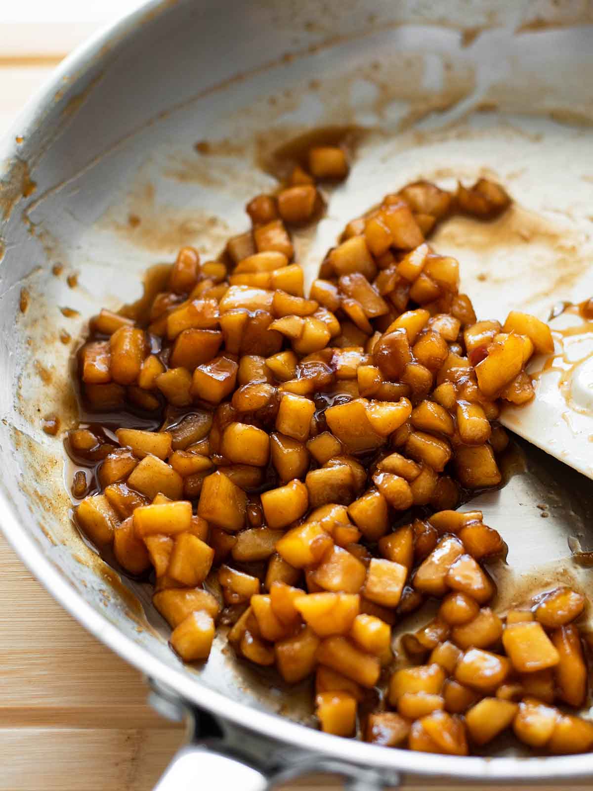 caramelized apples