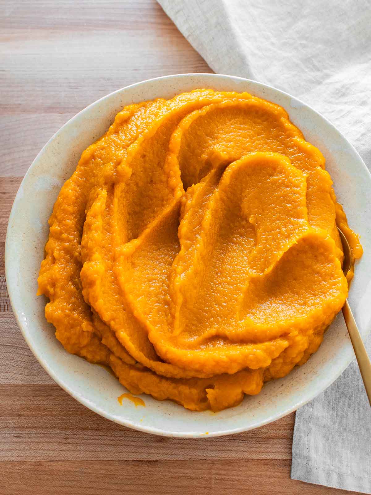 homemade pumpkin puree