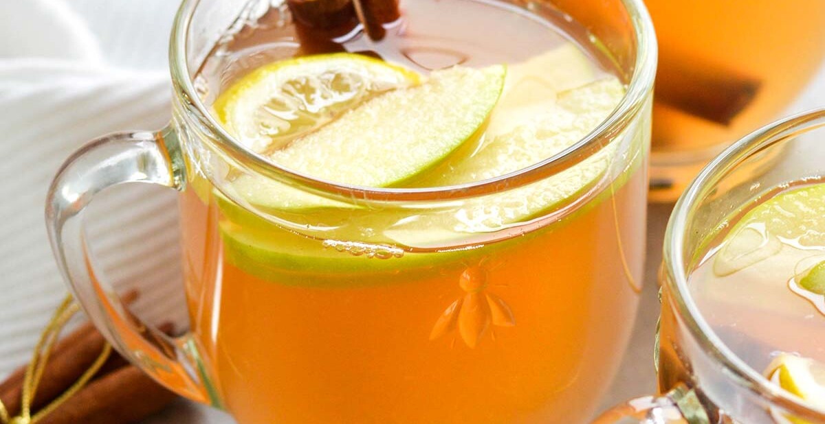 apple mulled white wine