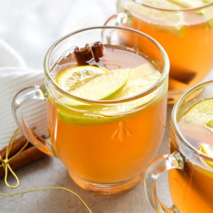 apple mulled white wine