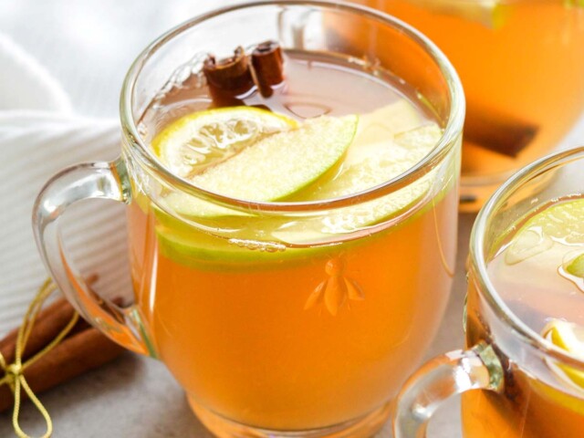 apple mulled white wine