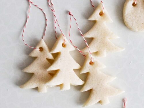 Salt dough ornaments
