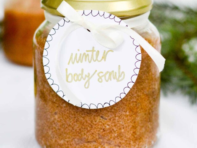 body sugar scrub
