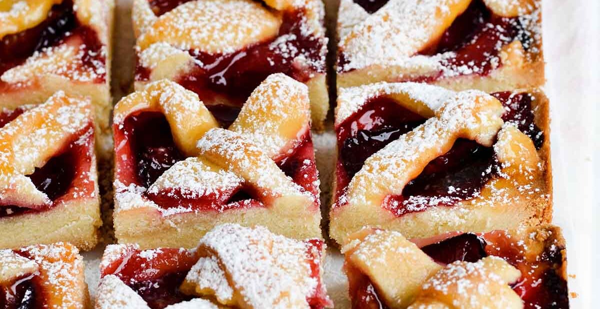 plum pie bites cookies