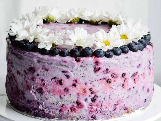 blueberry layer cake