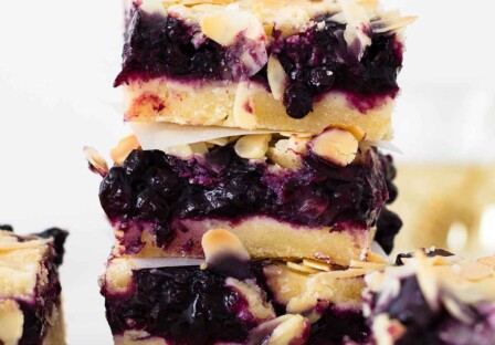 blueberry pie cookie bars