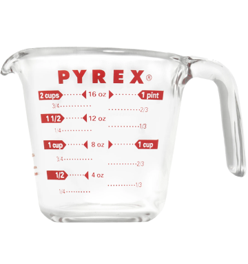 pyrex measuring cups